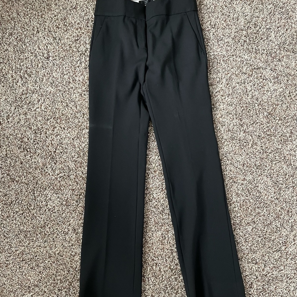 J. Crew Black Women's Edie Four Seasons Trousers - Picture 2 of 5